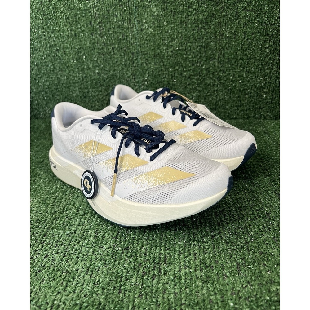 Adidas Adizero Evo SL Shoes Georgia Tech Yellow Jackets Men's Size 7 JQ4577